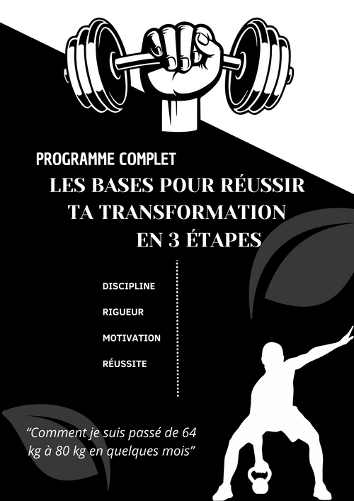 Les bases pour réussir ta transformation en 3 étapes